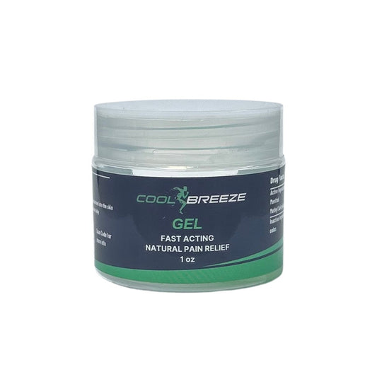 Cool Breeze Pain Relief Gel 1.0z Jar (Pack of 2)